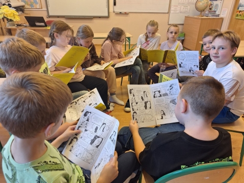 obrazek usogymAKTYKA- Program Domowych Detektywów „Jaś i Małgosia na tropie” wiecej