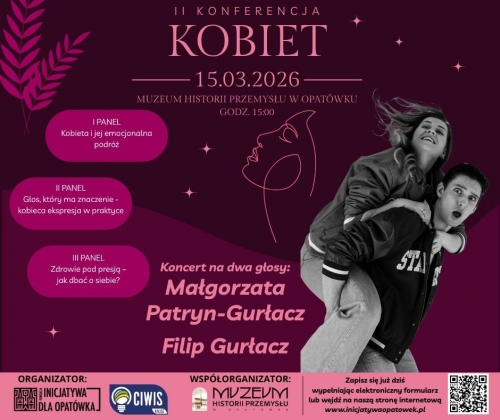obrazek m{ckoferencja Kobiet w Opatówku z gwiazdorskim koncertem - już 15 marca! wiecej