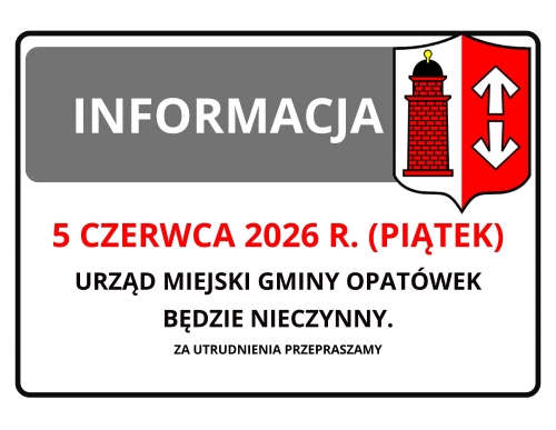 Zdjęcie do aktualności: INFORMACJA wiecej