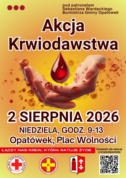 Zdjęcie do aktualności: PODARUJ KREW – PODARUJ ŻYCIE! wiecej